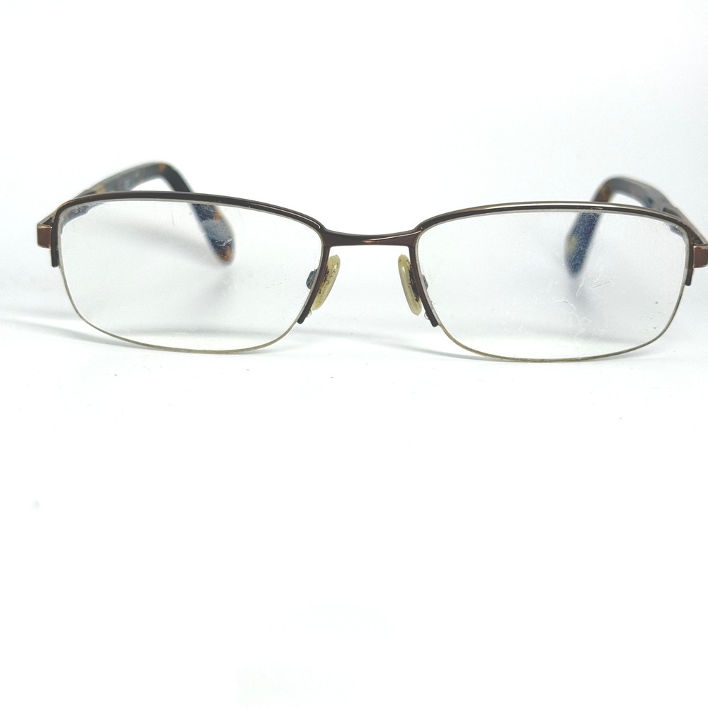 Fossil FOS 7015 4IN Brown Tortoise‎ Rectangle Eyeglasses Frames 21765